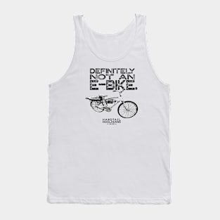 Mountain Bike "Definitely Not An E-Bike" Tank Top